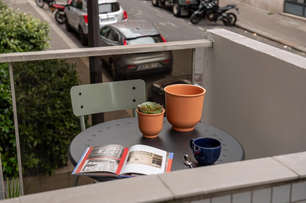 شقة New - Appt Style Le Corbusier Avec Balcon - 8 Pers باريس المظهر الخارجي الصورة