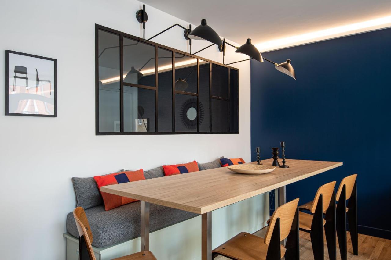 شقة New - Appt Style Le Corbusier Avec Balcon - 8 Pers باريس المظهر الخارجي الصورة