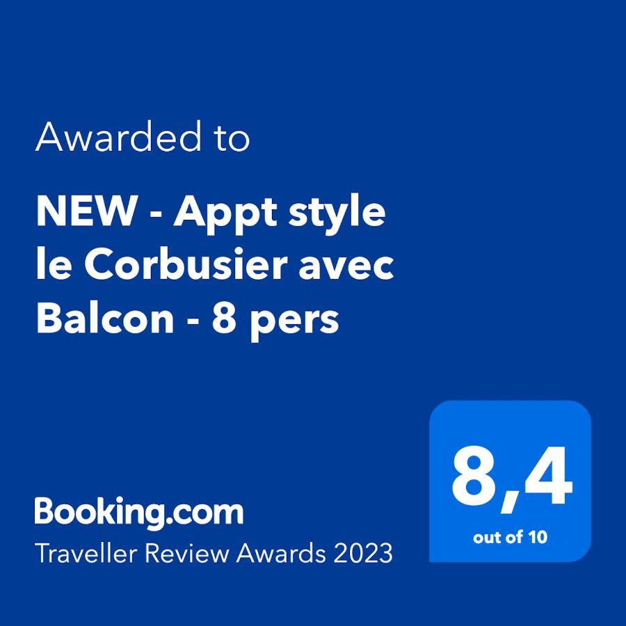 شقة New - Appt Style Le Corbusier Avec Balcon - 8 Pers باريس المظهر الخارجي الصورة